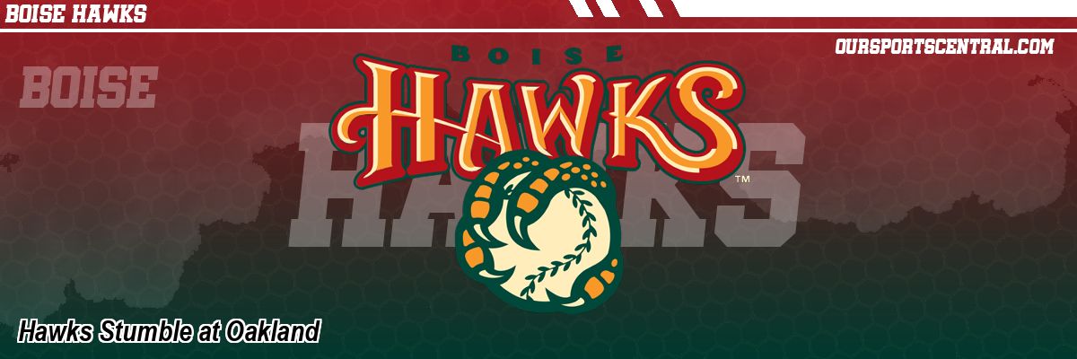 Hawks Stumble at Oakland