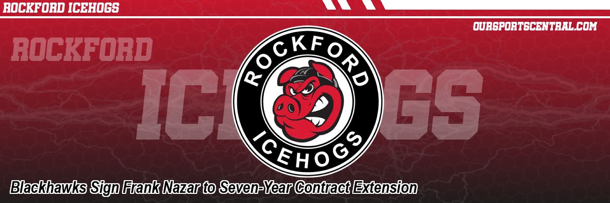 Blackhawks Sign Frank Nazar to Seven-Year Contract Extension