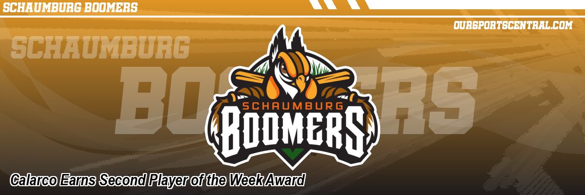 Calarco Earns Second Player of the Week Award