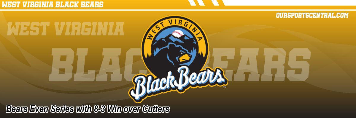 Bears Even Series with 8-3 Win over Cutters