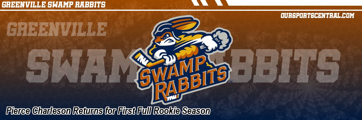 Pierce Charleson Returns for First Full Rookie Season