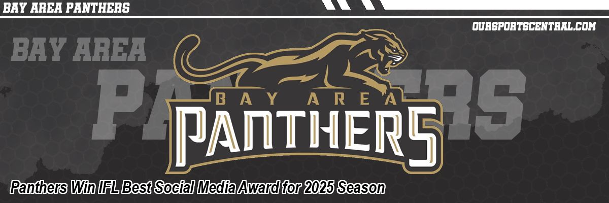 Panthers Win IFL Best Social Media Award for 2025 Season