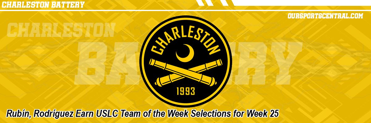 Rubín, Rodríguez Earn USLC Team of the Week Selections for Week 25