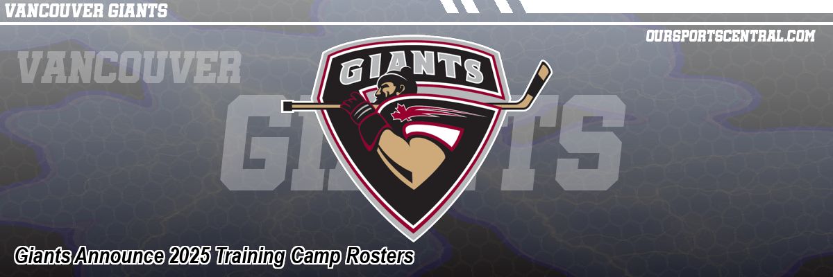 Giants Announce 2025 Training Camp Rosters