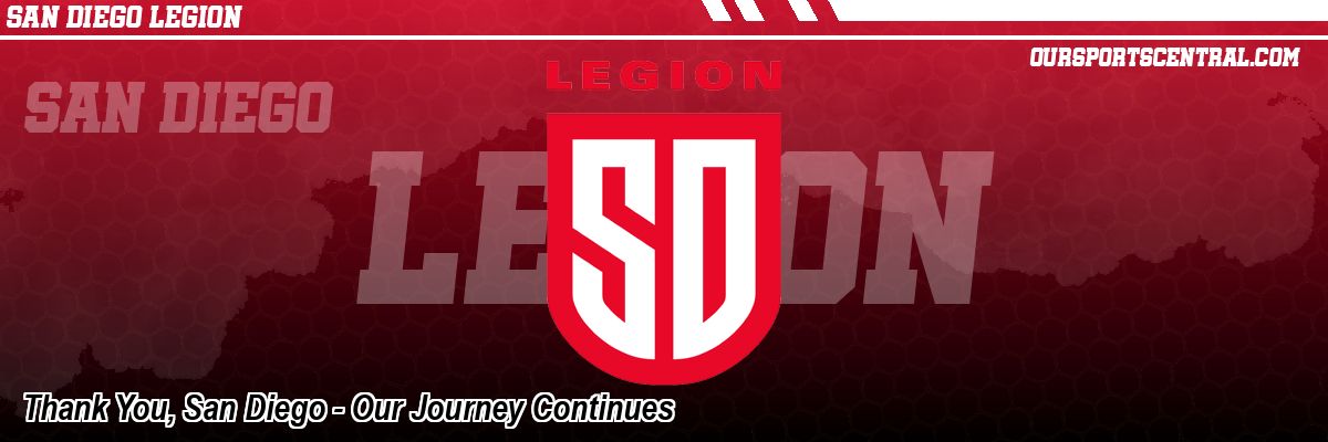 Thank You, San Diego - Our Journey Continues