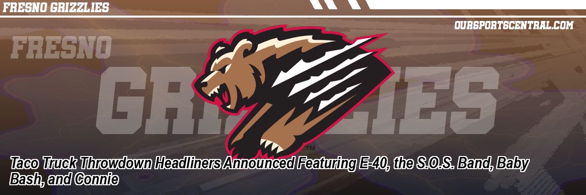 Taco Truck Throwdown Headliners Announced Featuring E-40, the S.O.S. Band, Baby Bash, and Connie