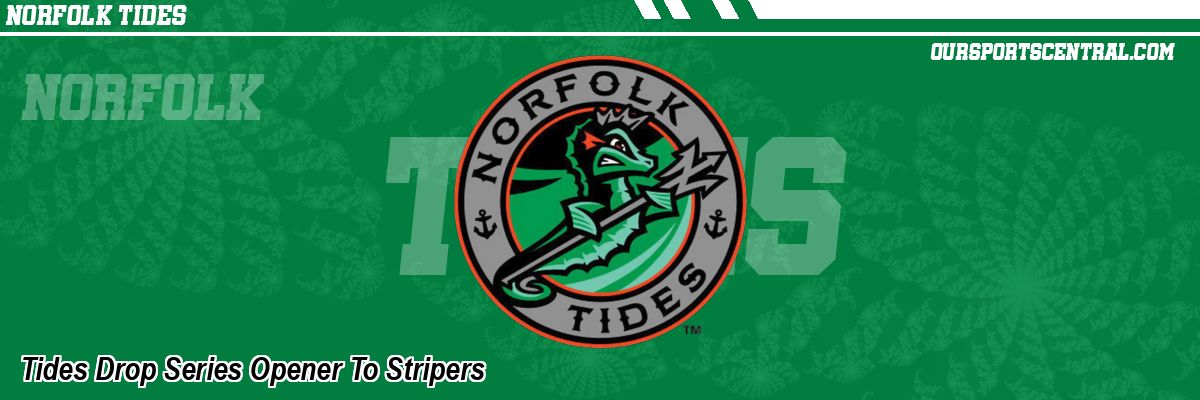 Tides Drop Series Opener To Stripers