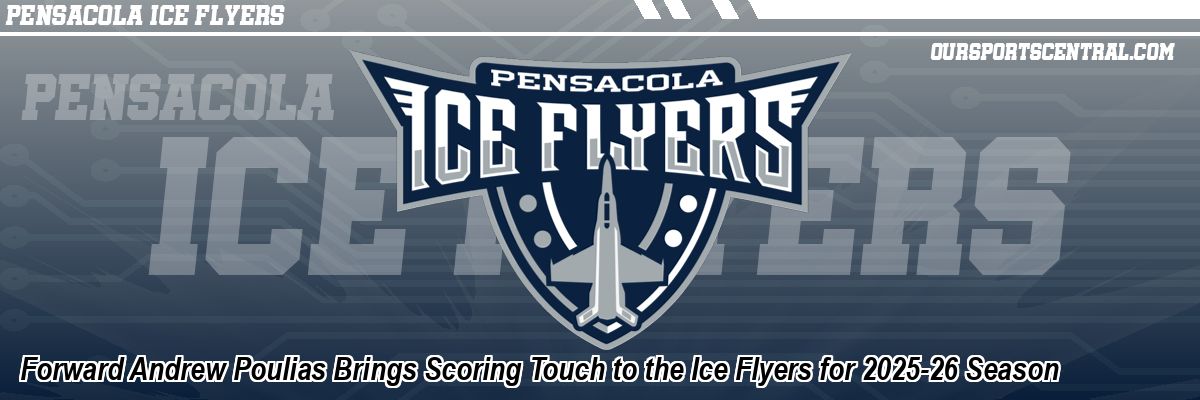 Forward Andrew Poulias Brings Scoring Touch to the Ice Flyers for 2025-26 Season