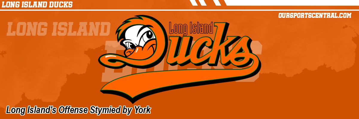 Long Island's Offense Stymied by York