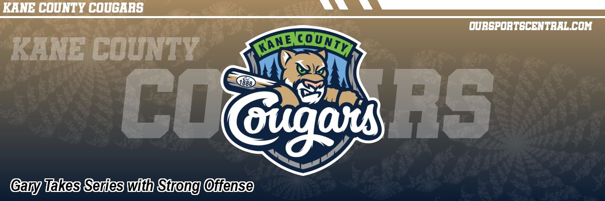 Gary Takes Series with Strong Offense