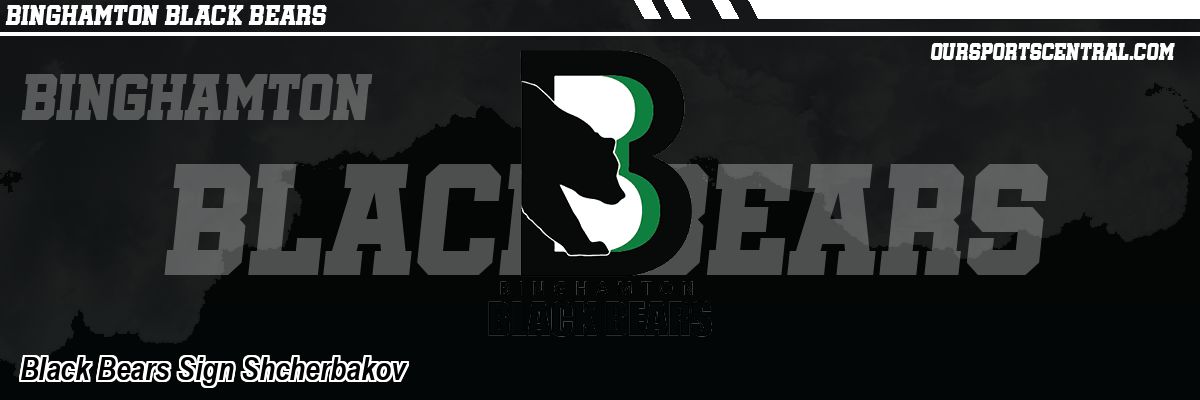 Black Bears Sign Shcherbakov