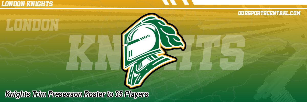 Knights Trim Preseason Roster to 35 Players