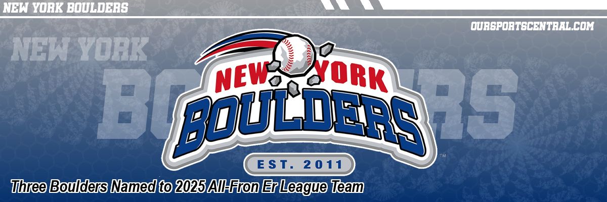 Three Boulders Named to 2025 All-Fron Er League Team