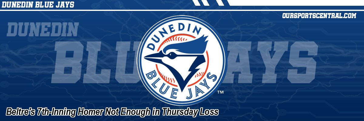 Beltre's 7th-Inning Homer Not Enough in Thursday Loss