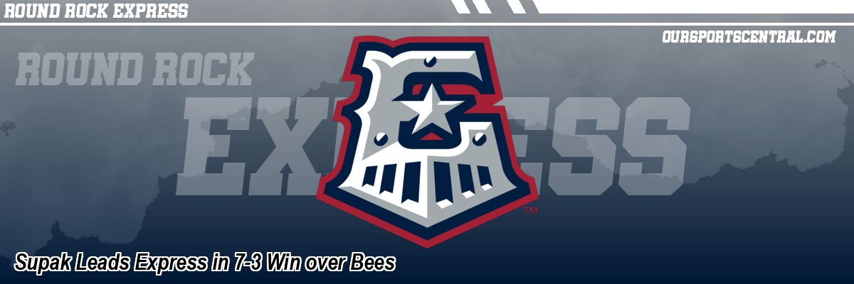 Supak Leads Express in 7-3 Win over Bees