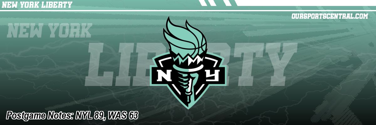 Postgame Notes: NYL 89, WAS 63