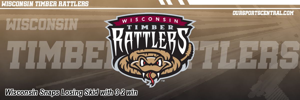Wisconsin Snaps Losing Skid with 3-2 win