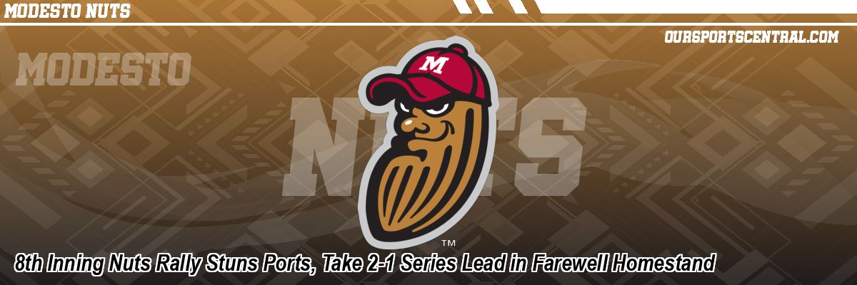 8th Inning Nuts Rally Stuns Ports, Take 2-1 Series Lead in Farewell Homestand