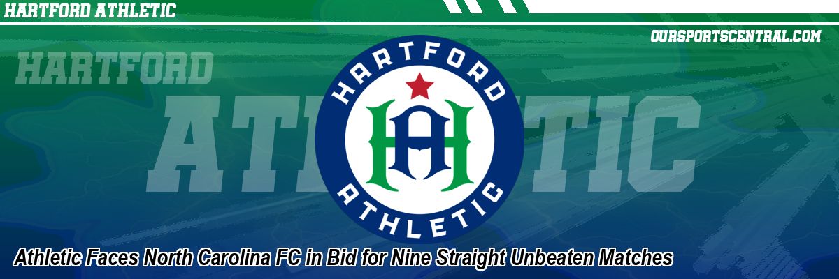Athletic Faces North Carolina FC in Bid for Nine Straight Unbeaten Matches