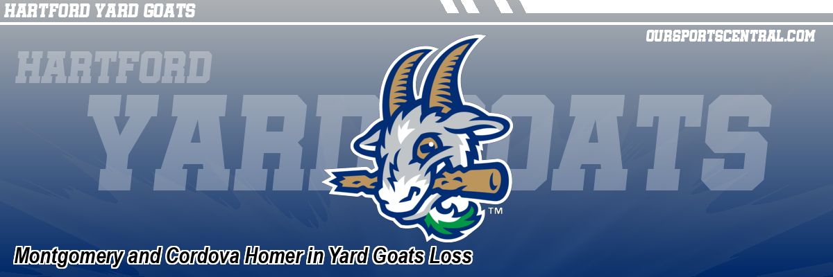 Montgomery and Cordova Homer in Yard Goats Loss
