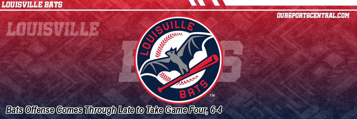 Bats Offense Comes Through Late to Take Game Four, 6-4