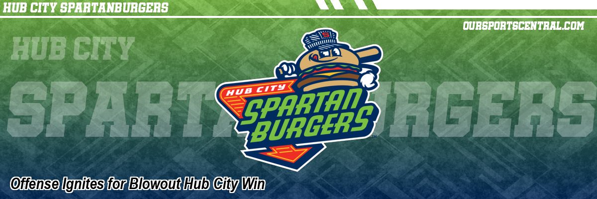 Offense Ignites for Blowout Hub City Win