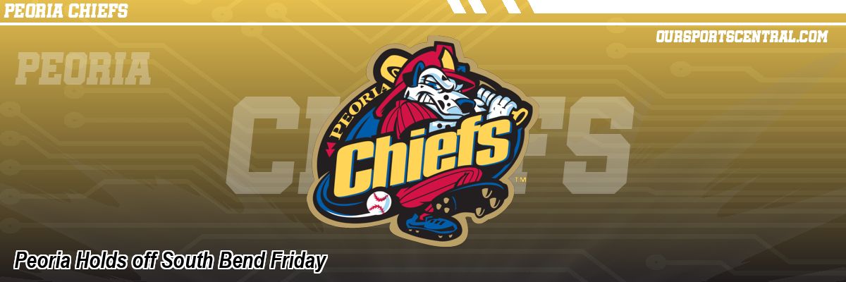 Peoria Holds off South Bend Friday
