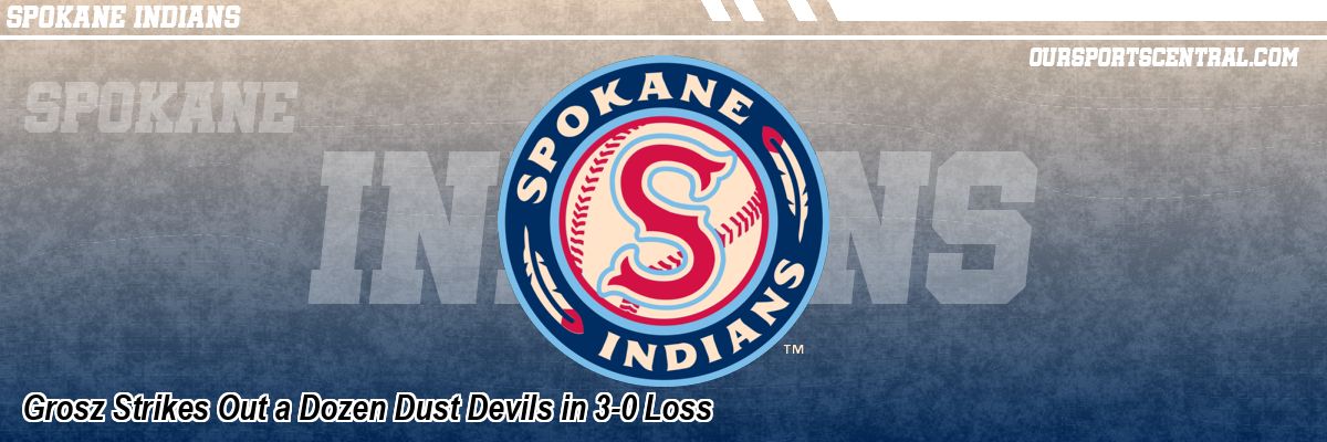 Grosz Strikes Out a Dozen Dust Devils in 3-0 Loss