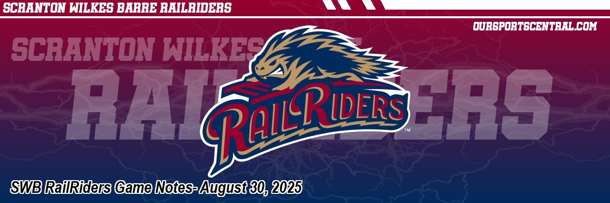SWB RailRiders Game Notes- August 30, 2025