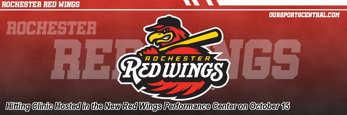 Hitting Clinic Hosted in the New Red Wings Performance Center on October 15