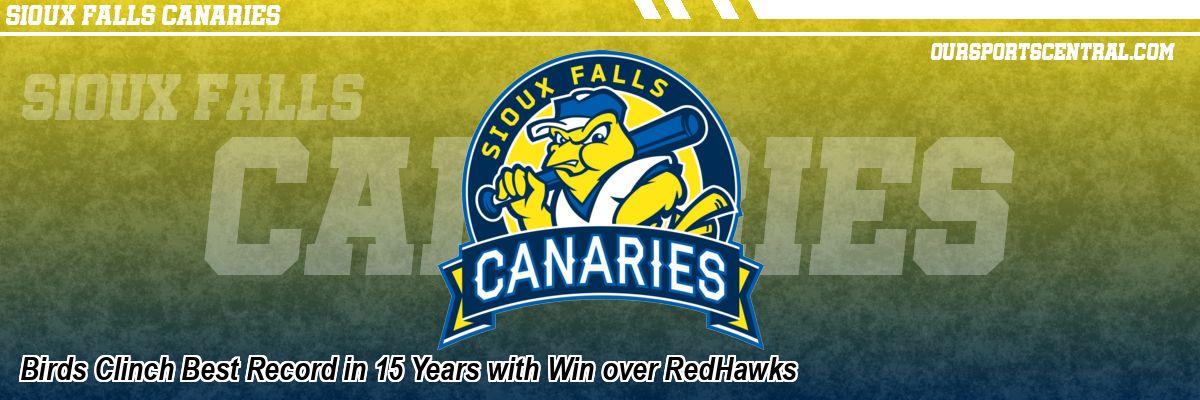 Birds Clinch Best Record in 15 Years with Win over RedHawks