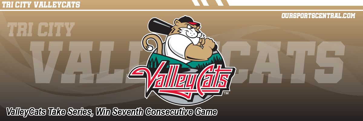 ValleyCats Take Series, Win Seventh Consecutive Game