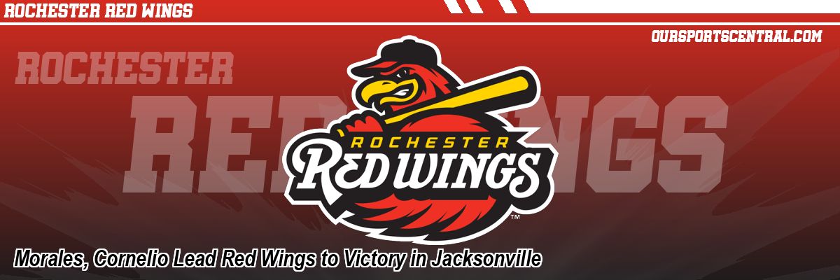 Morales, Cornelio Lead Red Wings to Victory in Jacksonville