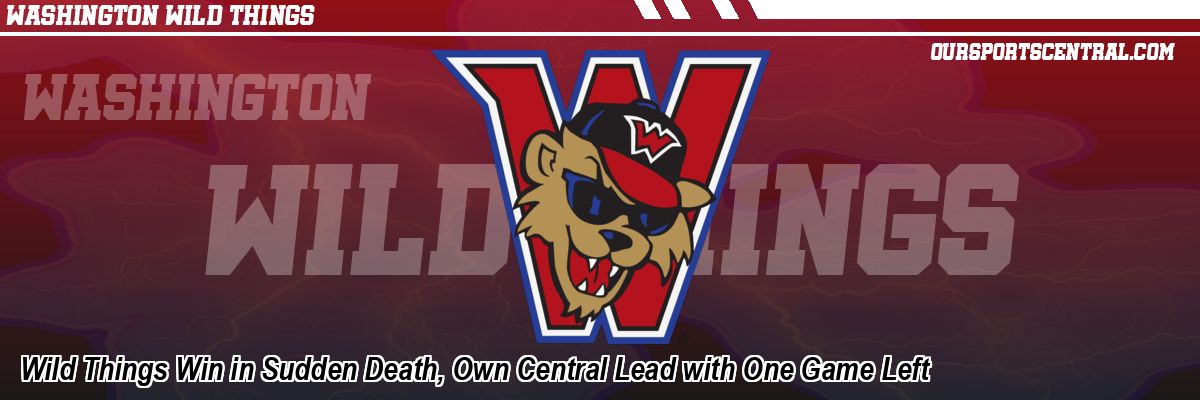 Wild Things Win in Sudden Death, Own Central Lead with One Game Left