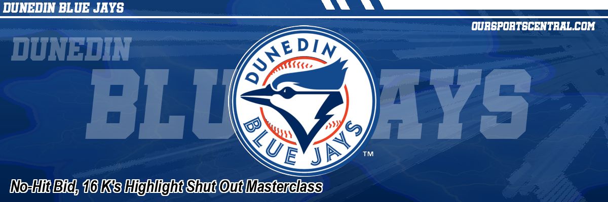 No-Hit Bid, 16 K's Highlight Shut Out Masterclass
