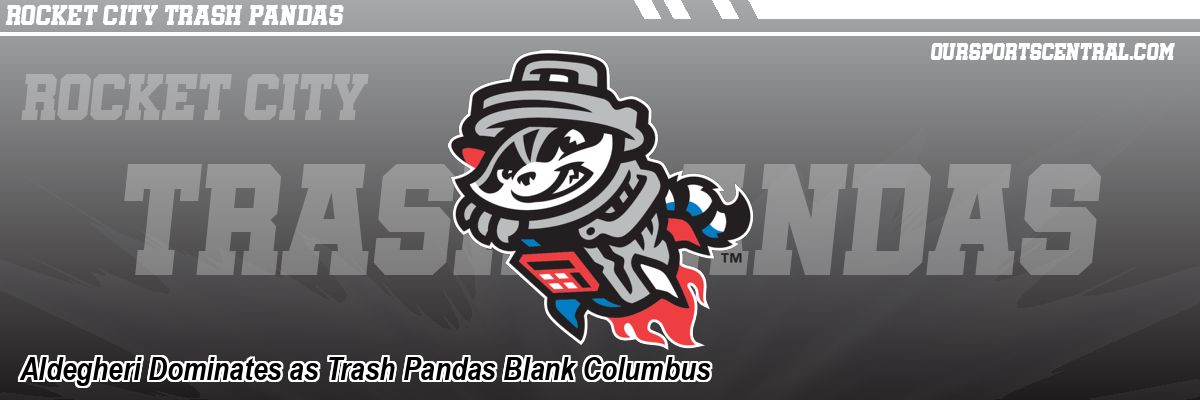Aldegheri Dominates as Trash Pandas Blank Columbus