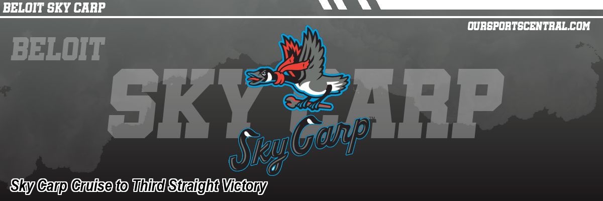 Sky Carp Cruise to Third Straight Victory