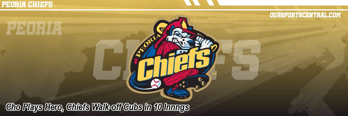 Cho Plays Hero, Chiefs Walk-off Cubs in 10 Innngs