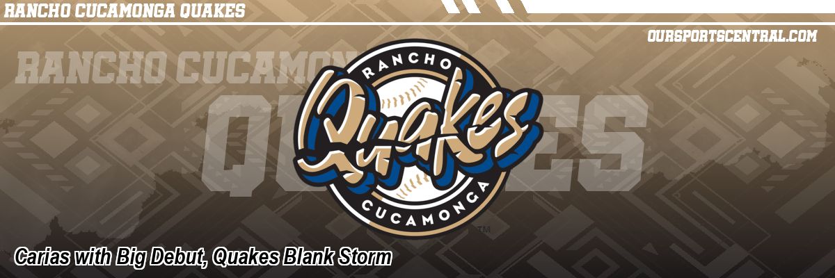 Carias with Big Debut, Quakes Blank Storm