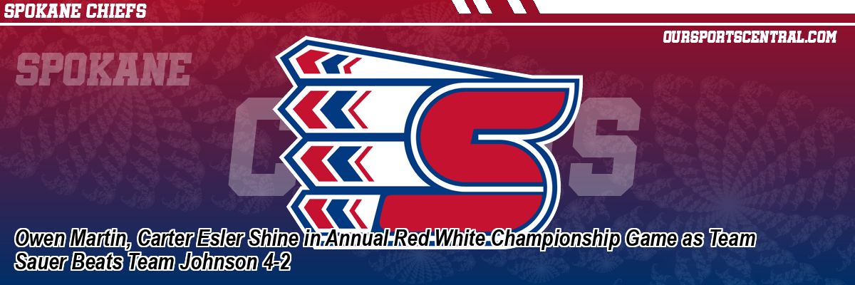 Owen Martin, Carter Esler Shine in Annual Red White Championship Game as Team Sauer Beats Team Johnson 4-2