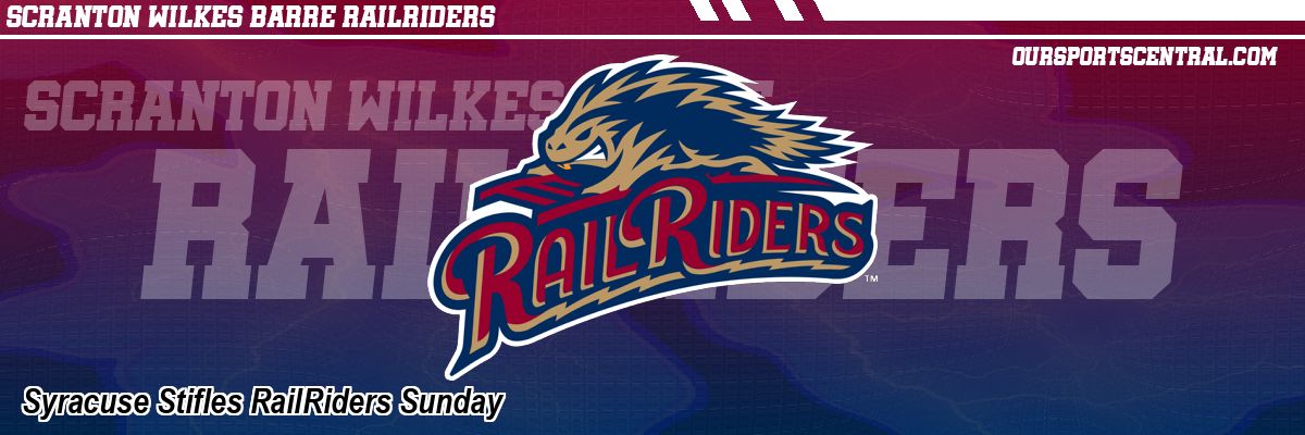 Syracuse Stifles RailRiders Sunday