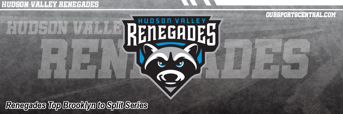 Renegades Top Brooklyn to Split Series