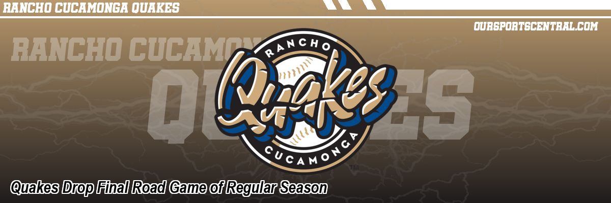 Quakes Drop Final Road Game of Regular Season
