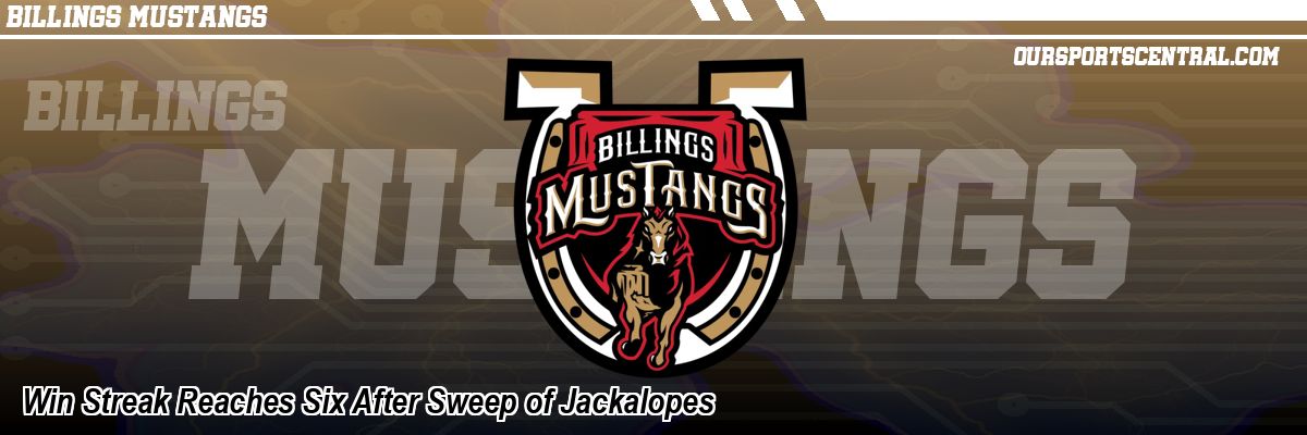 Win Streak Reaches Six After Sweep of Jackalopes