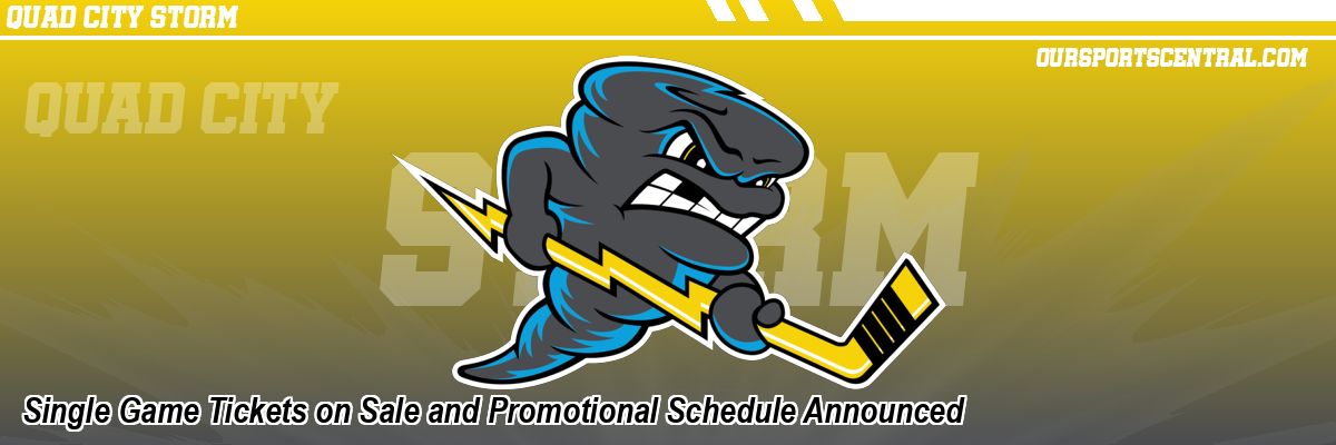 Single Game Tickets on Sale and Promotional Schedule Announced