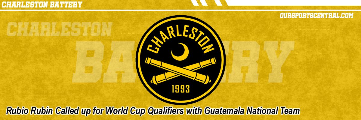 Rubio Rubín Called up for World Cup Qualifiers with Guatemala National Team