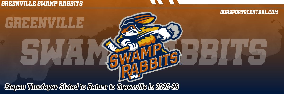 Stepan Timofeyev Slated to Return to Greenville in 2025-26