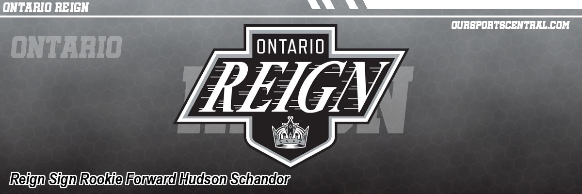 Reign Sign Rookie Forward Hudson Schandor