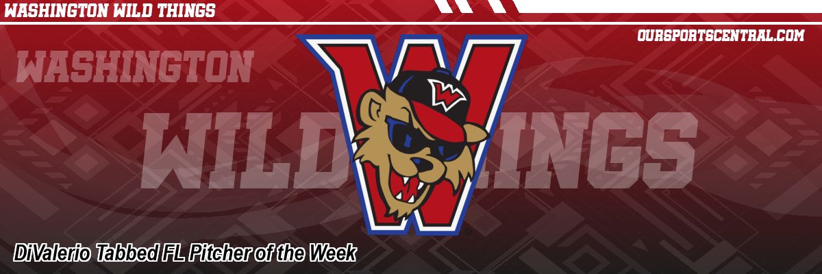 DiValerio Tabbed FL Pitcher of the Week