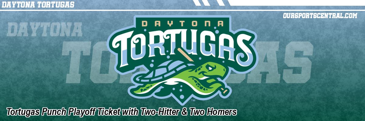 Tortugas Punch Playoff Ticket with Two-Hitter & Two Homers
